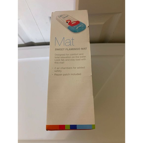 Intex Flamingo Oval Float Sweet Flamingo Mat Brand New 68” x 27” x 7” Pool Beach - Picture 5 of 7